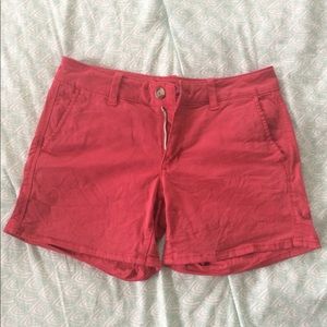 Pinkish/red Midi Shorts